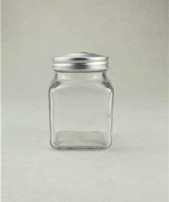 Clear Square Jar (200ml)